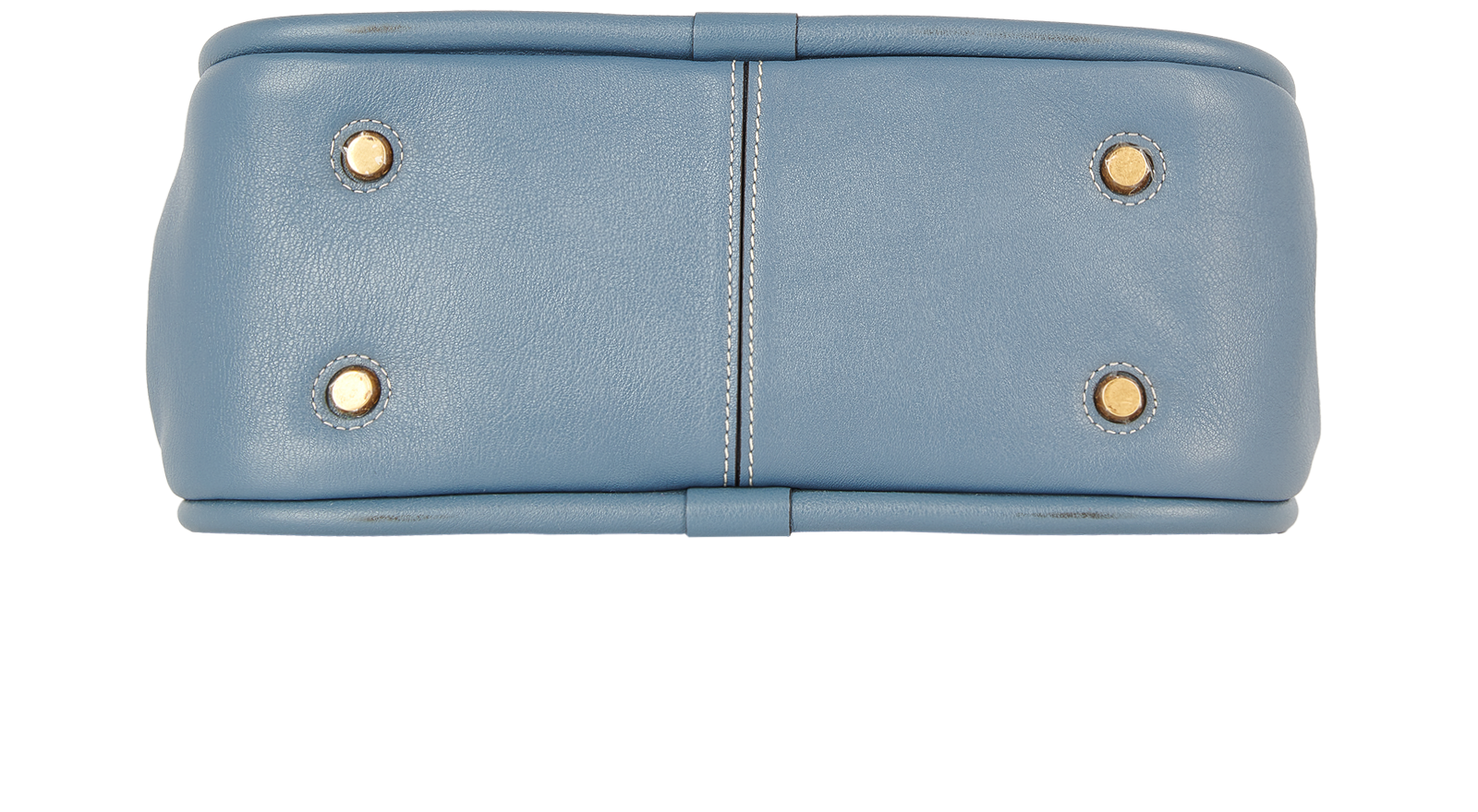 Leighton Bag, &pound;295, Handbags, Blue, Leather, Top view